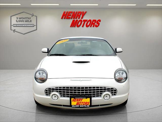 used 2002 Ford Thunderbird car, priced at $17,500