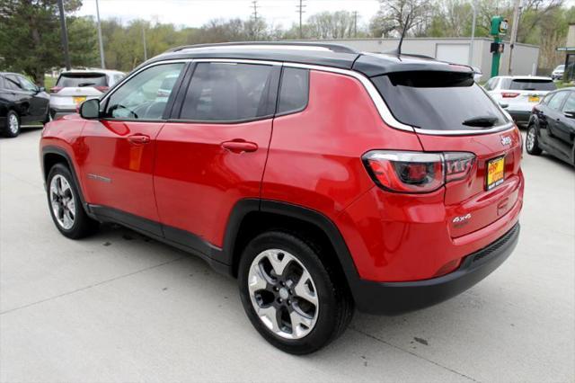 used 2019 Jeep Compass car, priced at $21,900