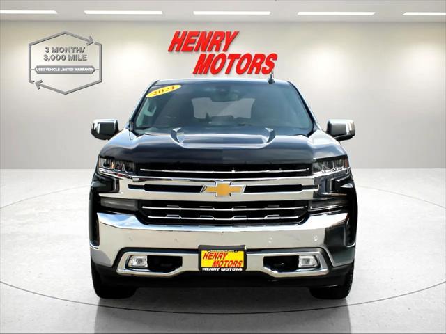 used 2021 Chevrolet Silverado 1500 car, priced at $36,500