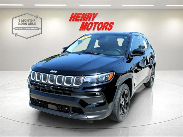 used 2022 Jeep Compass car, priced at $22,500