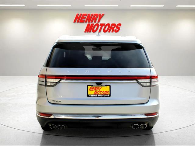 used 2020 Lincoln Aviator car, priced at $35,500
