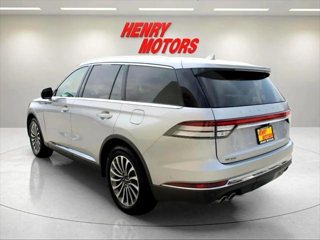 used 2020 Lincoln Aviator car, priced at $32,900