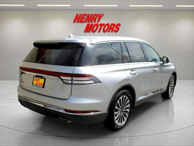 used 2020 Lincoln Aviator car, priced at $32,900