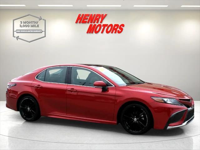 used 2022 Toyota Camry car, priced at $27,500