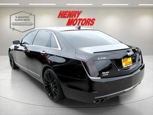 used 2018 Cadillac CT6 car, priced at $20,900
