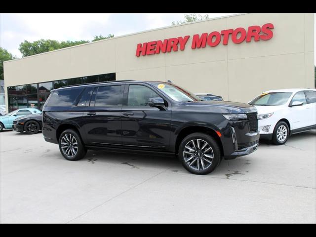 used 2023 Cadillac Escalade ESV car, priced at $95,900