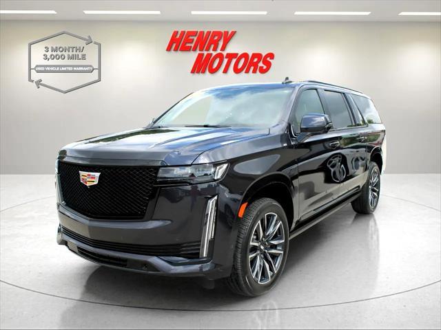 used 2023 Cadillac Escalade ESV car, priced at $95,900