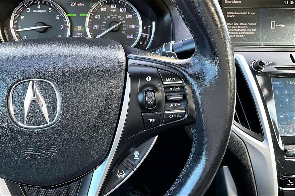 used 2020 Acura TLX car, priced at $21,900