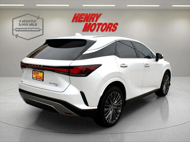 used 2024 Lexus RX 350 car, priced at $61,500