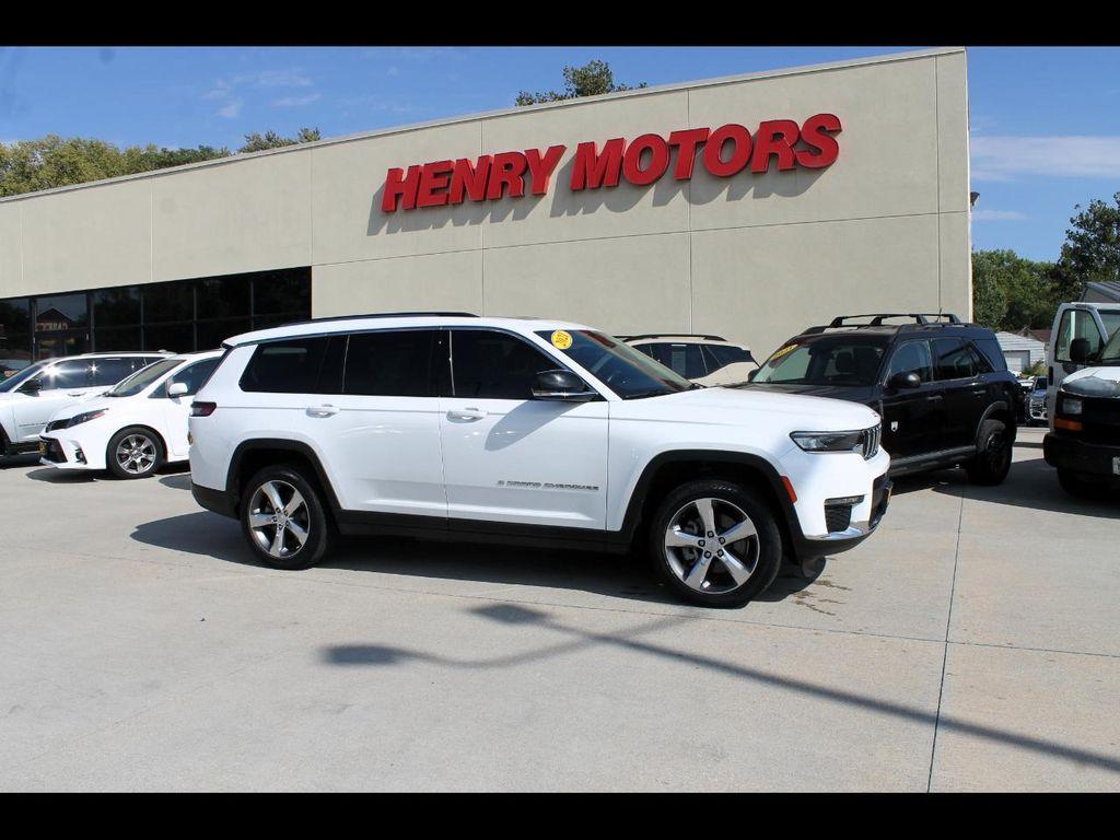 used 2021 Jeep Grand Cherokee L car, priced at $28,500