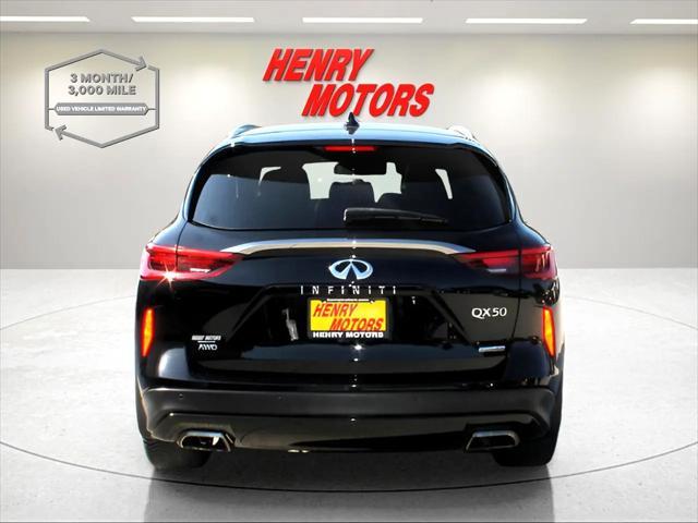 used 2020 INFINITI QX50 car, priced at $21,500