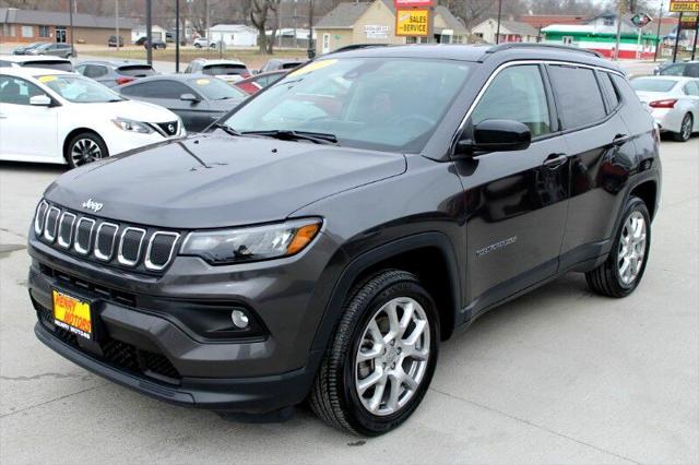 used 2022 Jeep Compass car, priced at $24,500