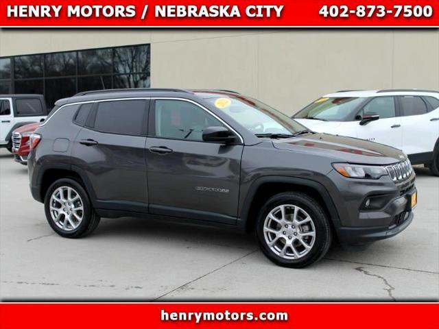 used 2022 Jeep Compass car, priced at $23,900