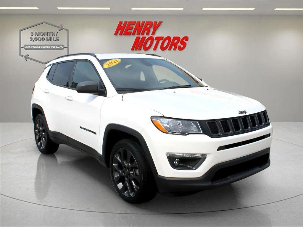used 2021 Jeep Compass car, priced at $23,500