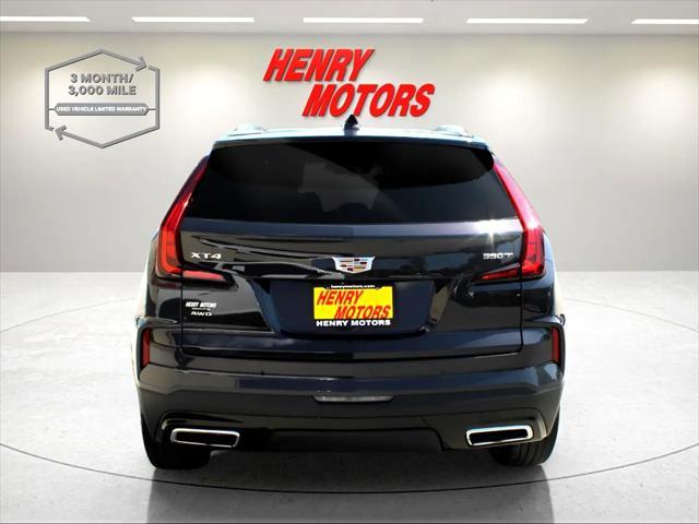 used 2024 Cadillac XT4 car, priced at $36,500