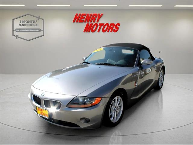 used 2003 BMW Z4 car, priced at $10,900