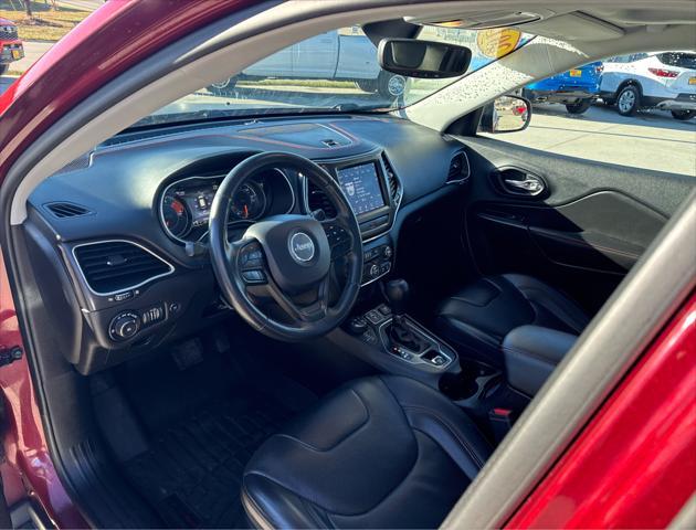 used 2019 Jeep Cherokee car, priced at $21,900