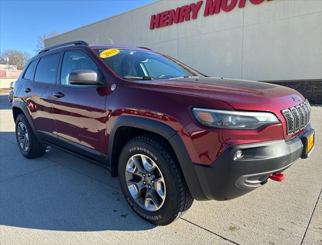 used 2019 Jeep Cherokee car, priced at $21,900