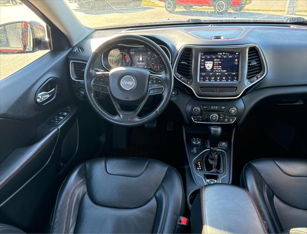 used 2019 Jeep Cherokee car, priced at $21,900