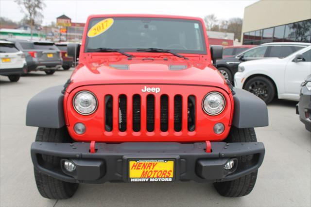 used 2017 Jeep Wrangler Unlimited car, priced at $26,900