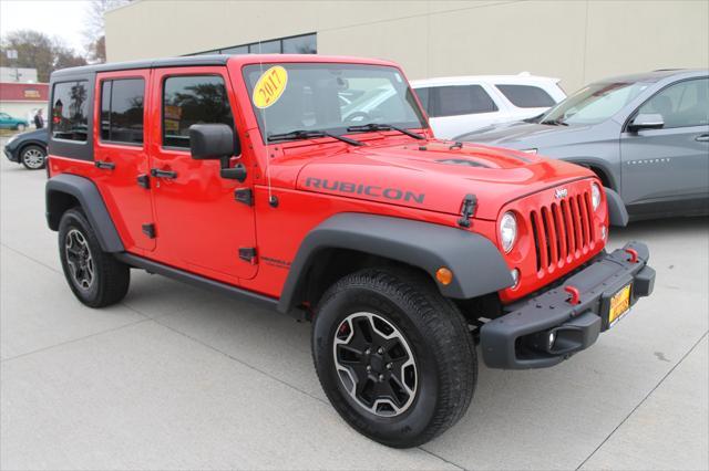 used 2017 Jeep Wrangler Unlimited car, priced at $26,900