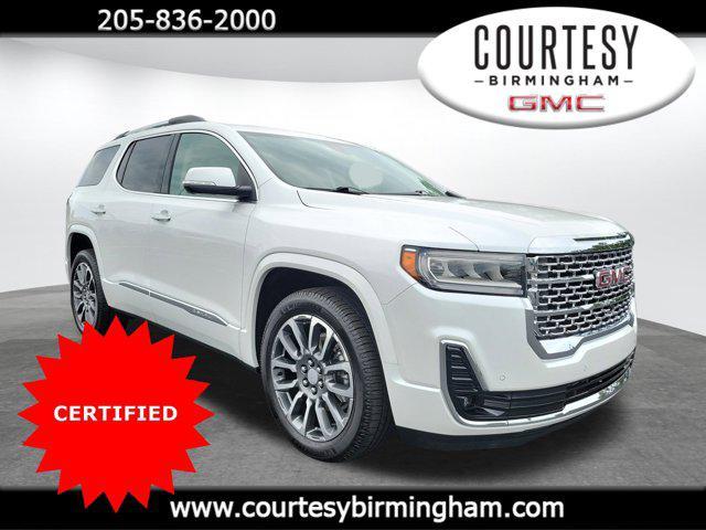 used 2021 GMC Acadia car, priced at $32,000