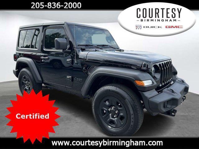 used 2022 Jeep Wrangler car, priced at $33,000