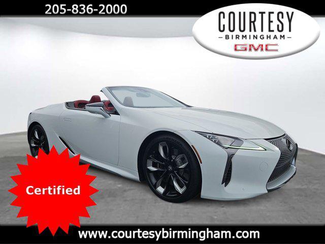 used 2024 Lexus LC 500 car, priced at $105,000