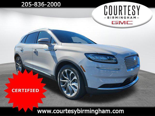 used 2022 Lincoln Nautilus car, priced at $34,000