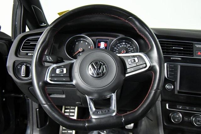 used 2017 Volkswagen Golf GTI car, priced at $18,991