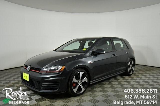 used 2017 Volkswagen Golf GTI car, priced at $18,991