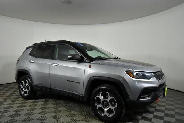 used 2022 Jeep Compass car, priced at $23,990