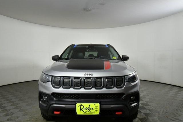 used 2022 Jeep Compass car, priced at $23,990