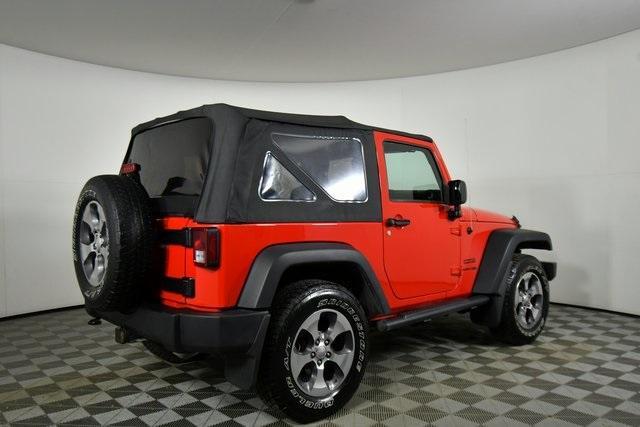 used 2018 Jeep Wrangler JK car, priced at $22,990