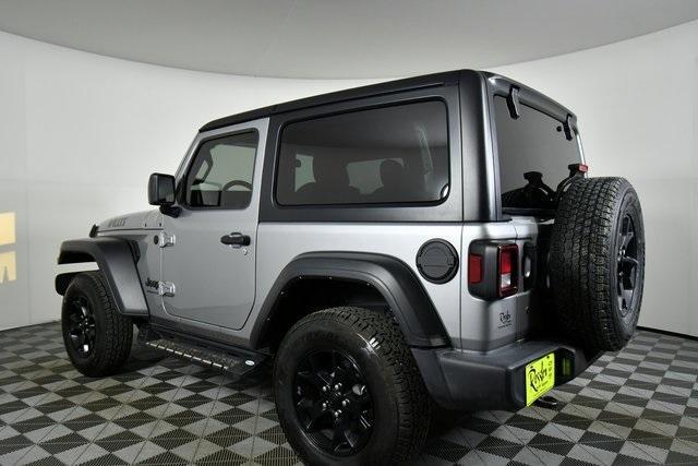 used 2021 Jeep Wrangler car, priced at $28,490