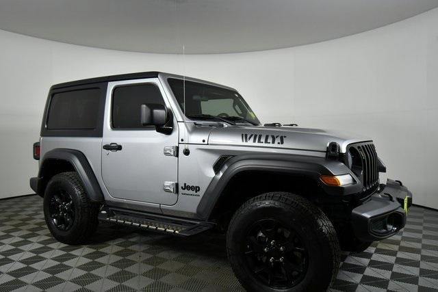 used 2021 Jeep Wrangler car, priced at $28,490