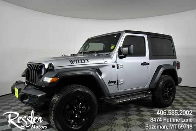 used 2021 Jeep Wrangler car, priced at $28,490