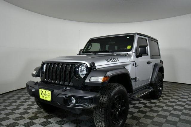 used 2021 Jeep Wrangler car, priced at $28,490