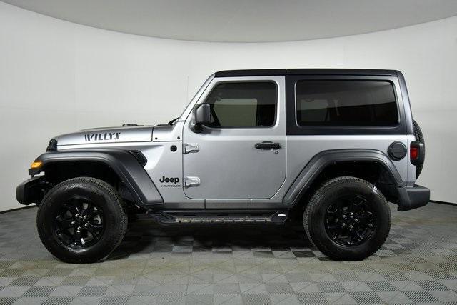 used 2021 Jeep Wrangler car, priced at $28,490