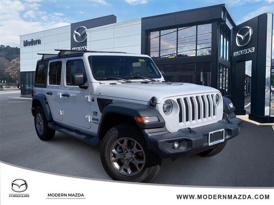 used 2020 Jeep Wrangler Unlimited car, priced at $28,771