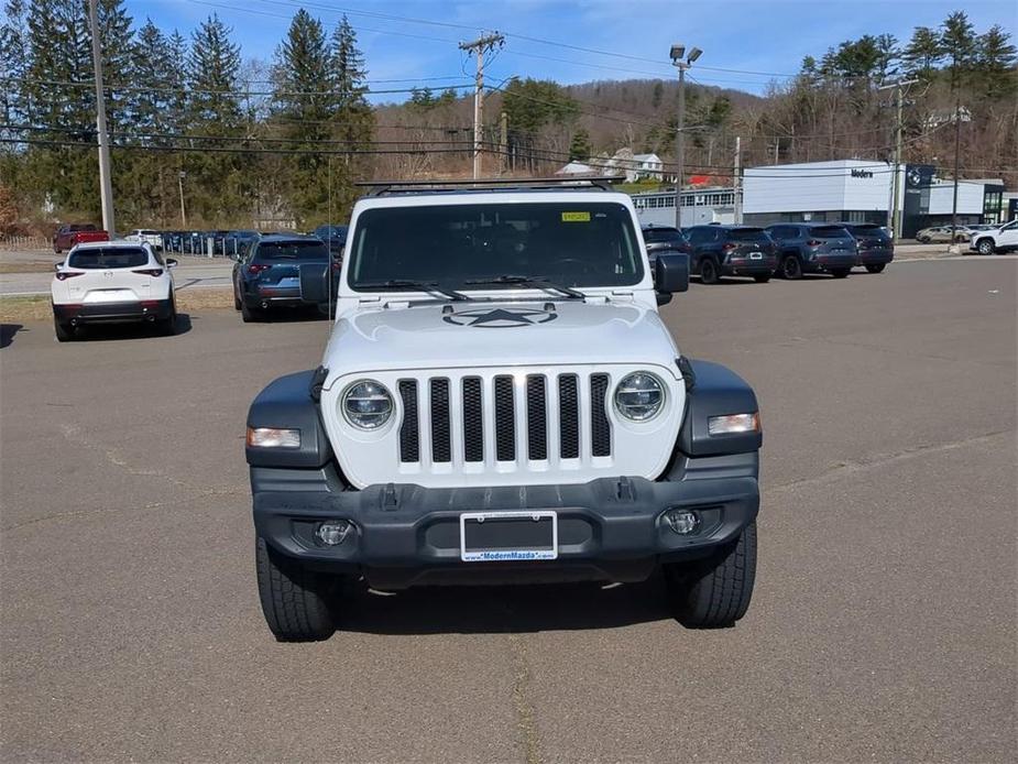 used 2020 Jeep Wrangler Unlimited car, priced at $28,349