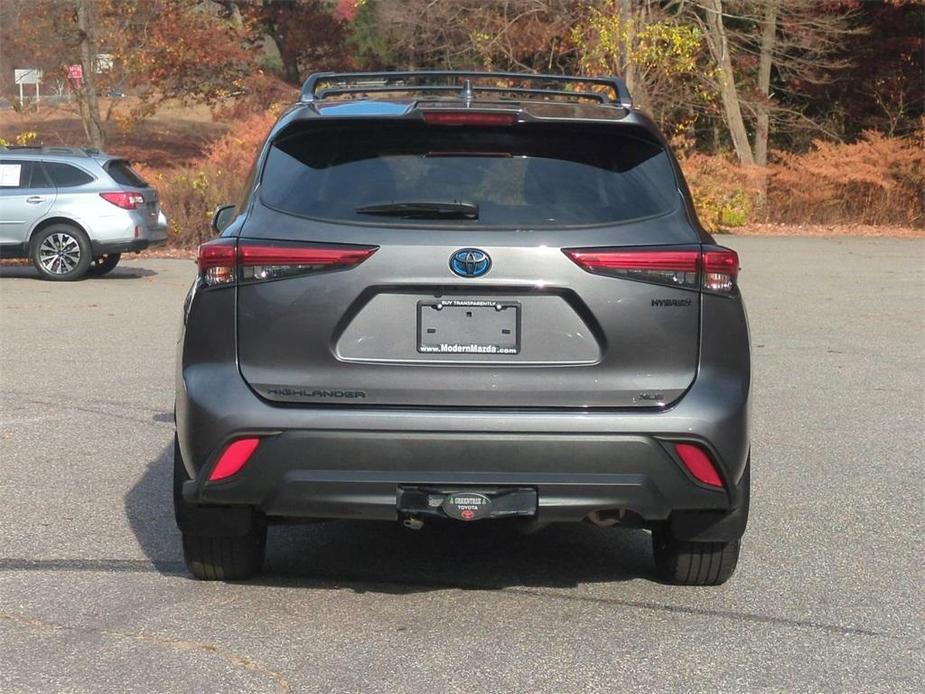 used 2021 Toyota Highlander Hybrid car, priced at $35,353