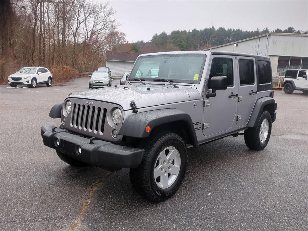 used 2017 Jeep Wrangler Unlimited car, priced at $16,618