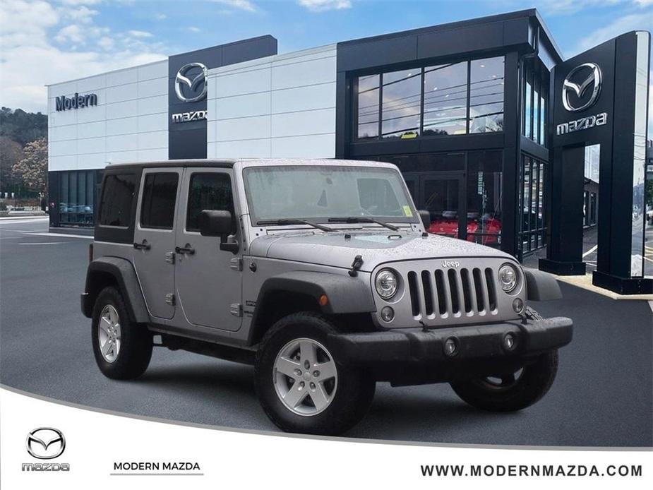 used 2017 Jeep Wrangler Unlimited car, priced at $18,792