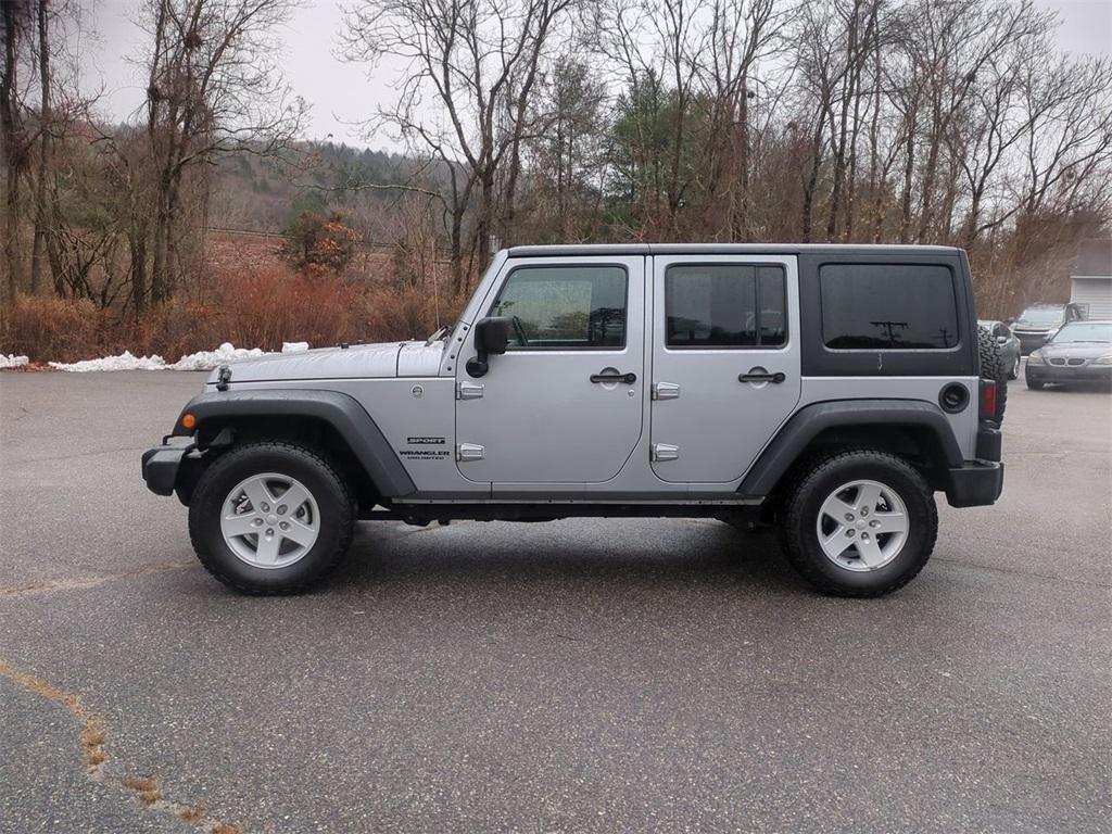 used 2017 Jeep Wrangler Unlimited car, priced at $16,618