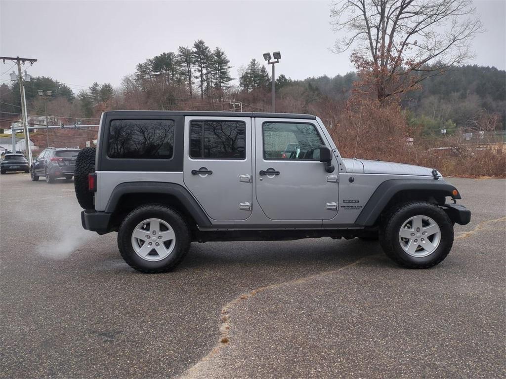 used 2017 Jeep Wrangler Unlimited car, priced at $16,618