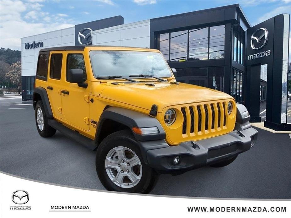 used 2021 Jeep Wrangler Unlimited car, priced at $32,719
