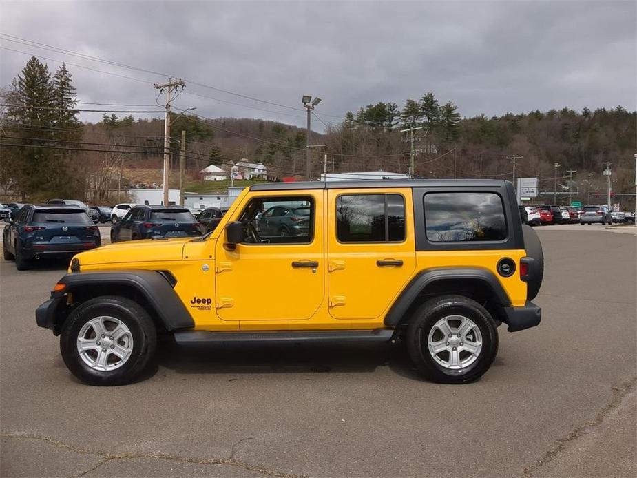 used 2021 Jeep Wrangler Unlimited car, priced at $31,249