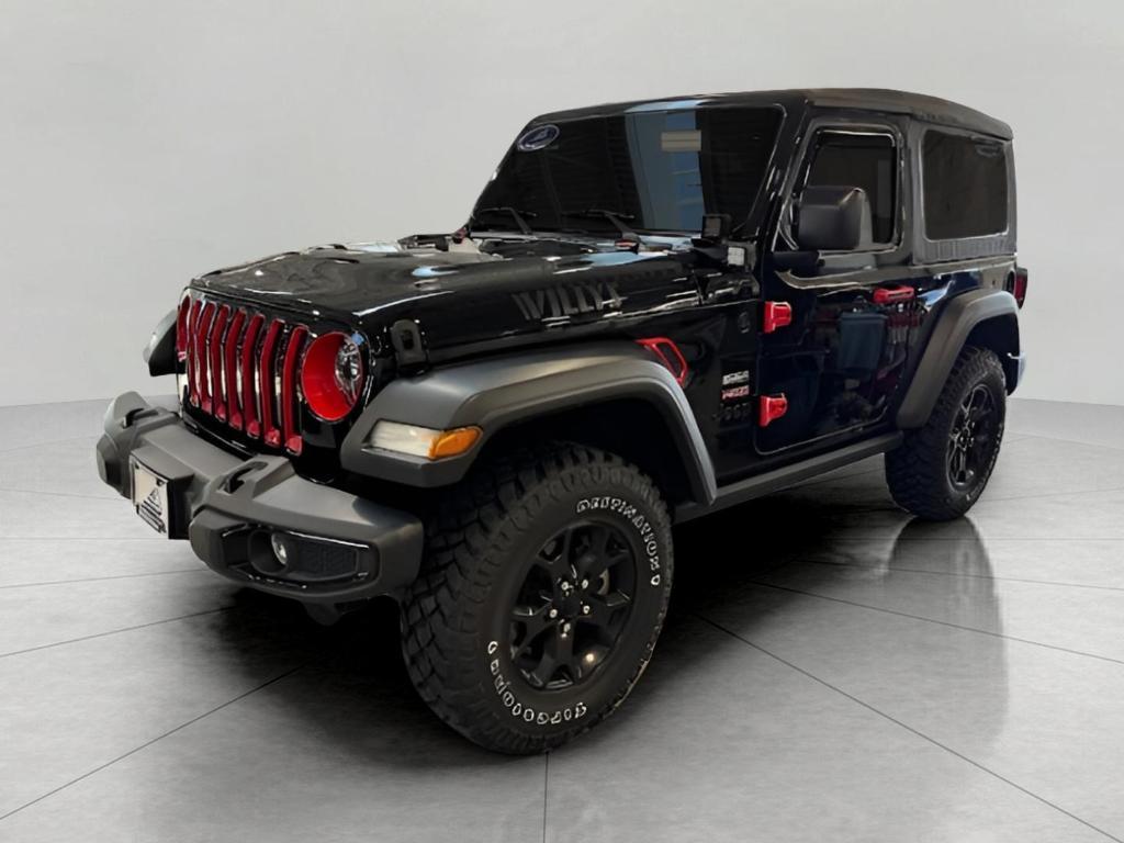 used 2021 Jeep Wrangler car, priced at $26,499