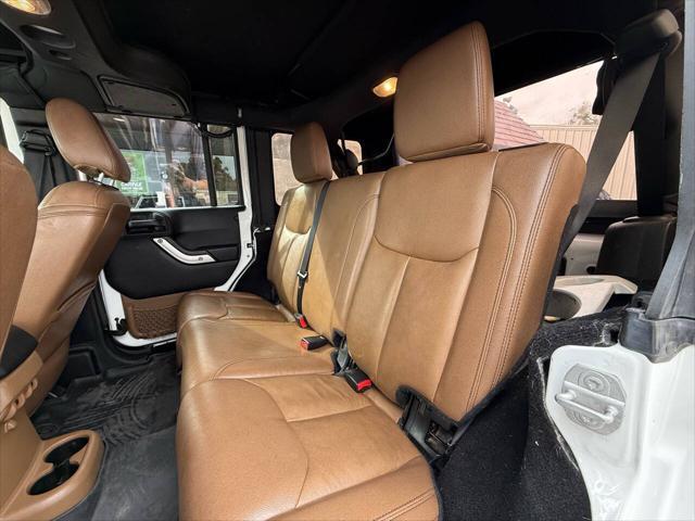 used 2016 Jeep Wrangler Unlimited car, priced at $19,998